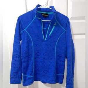 Quarter zip pullover